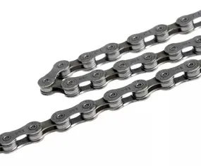Цепь Shimano HG53, размер 1/2"×3/32", 114 зубьев ,9 ск, упаковка серая/коричневая 1