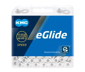 Цепь для велосипеда KMC eGlide / Х113667 (серебристый) 1