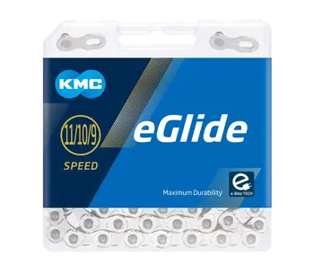 Цепь для велосипеда KMC eGlide / Х113668 (серебристый) 1