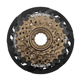 Трещотка Shimano TZ500, 6ск, 14-28Т, с защитой 1