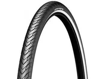 Покрышка Michelin, PROTEK, 700x35C (37-622), 730гр, Black-Reflex 1