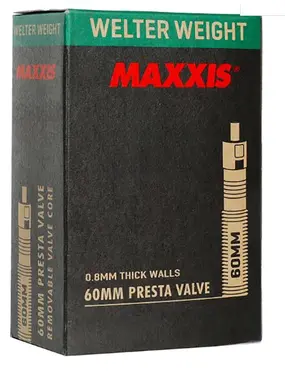 Велокамера 29" авто ниппель Maxxis 29x1.75-2.40 WelterWeight (0.8mm), LSV48 29x1.75-2.40 black 1