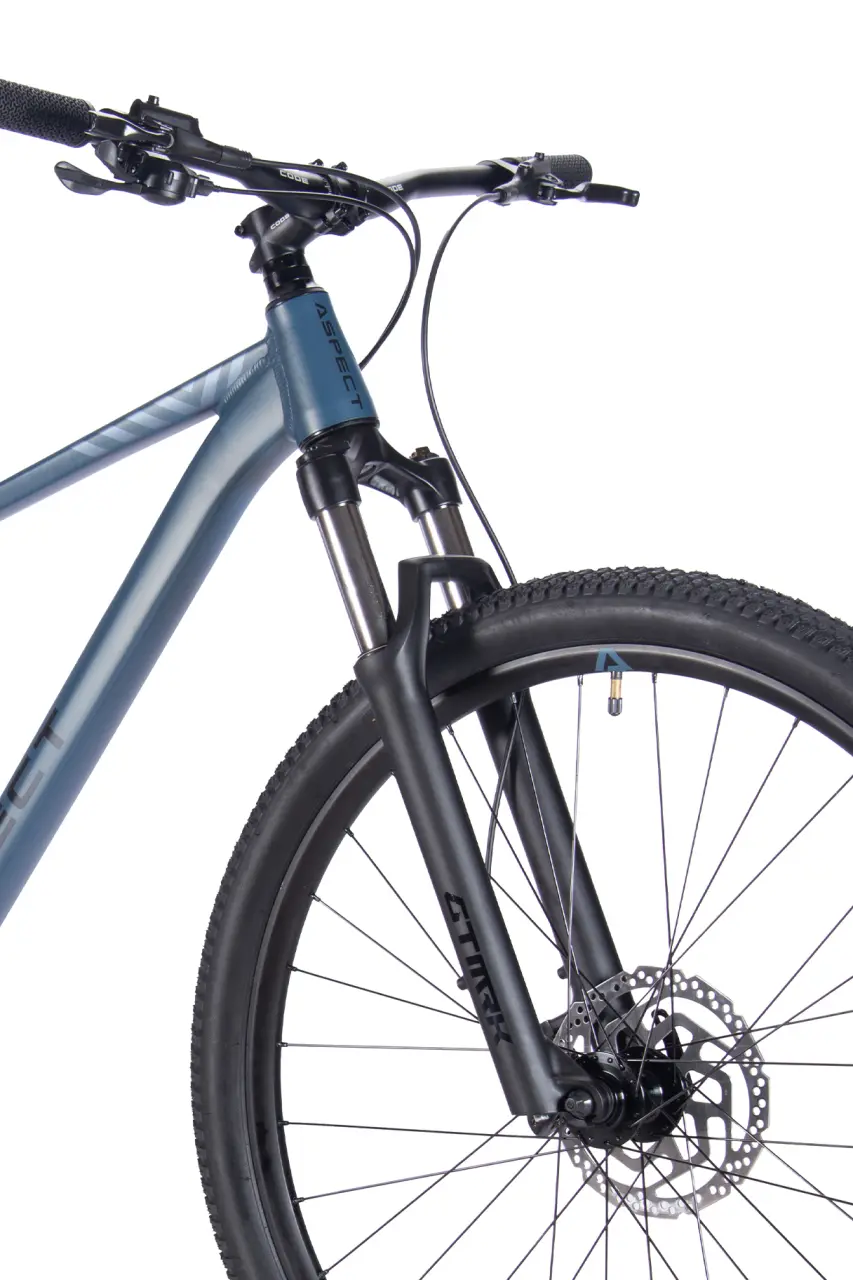 Велосипед ➤ ASPECT 29" NICKEL PRO L серо-синий 6