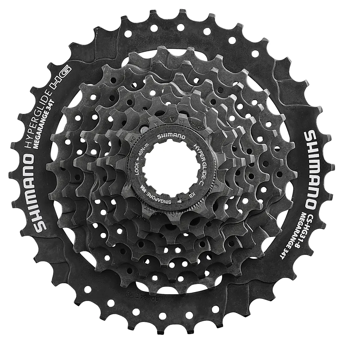 Кассета Shimano CS-HG31-8 (11-30, черный) 1