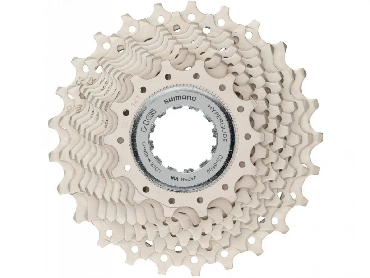 Кассета Shimano CS-6600, 10ск, 14-15-16-17-18-19-20-21-23-25 1