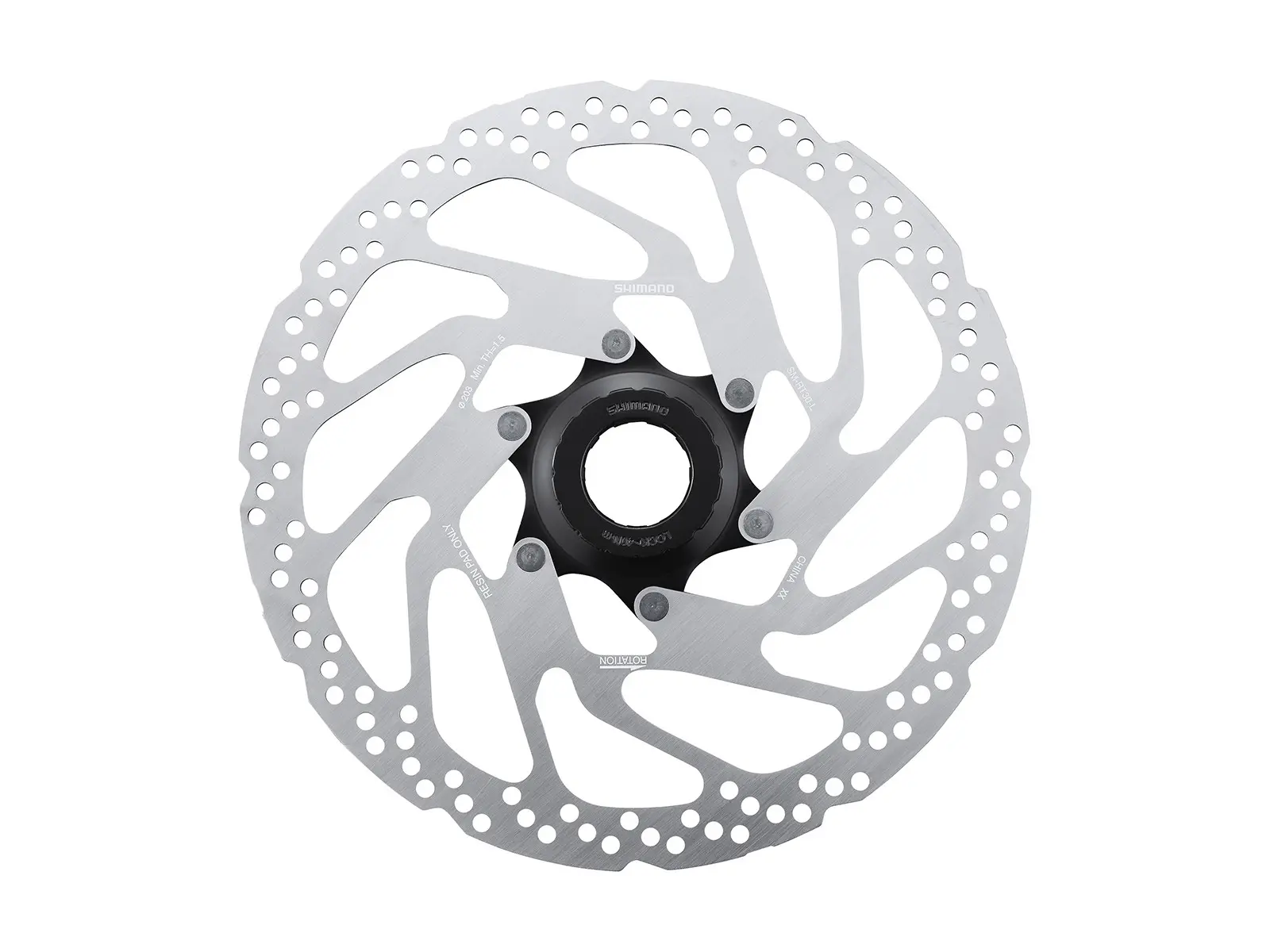 Тормозной диск Shimano, SM-RT30, 203мм, Center Lock 1