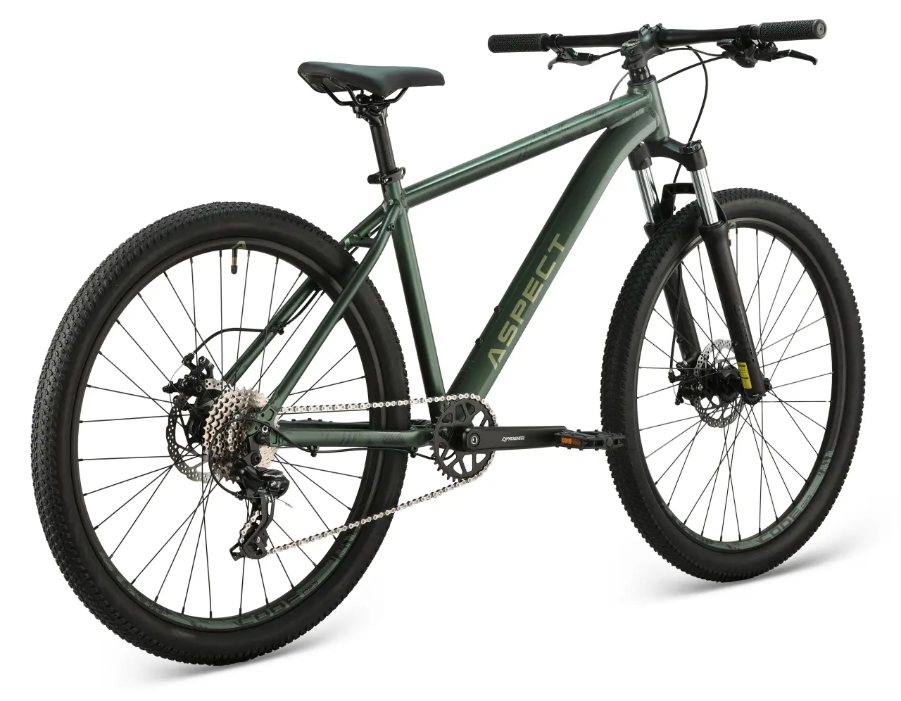 Велосипед Aspect RADIUM 27,5" (2025) M (18") зелёный 4