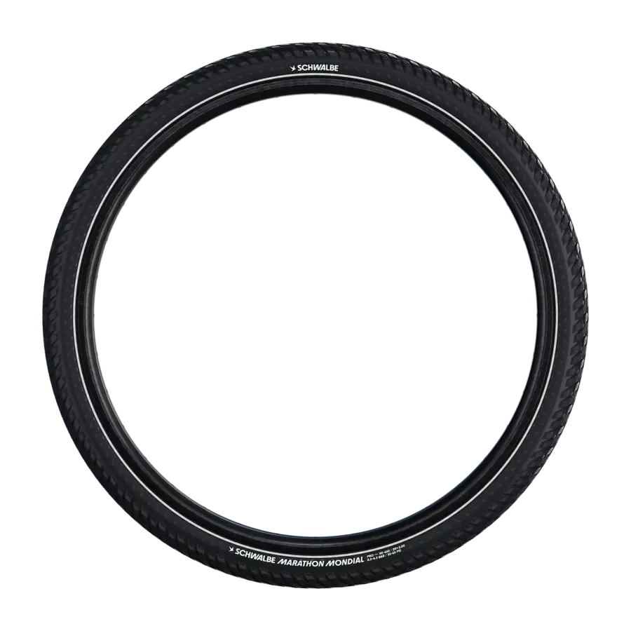 Покрышка Schwalbe, MARATHON MONDIAL, 28x1.40 (37-622), RaceGuard, 580гр, Black-Reflex 2
