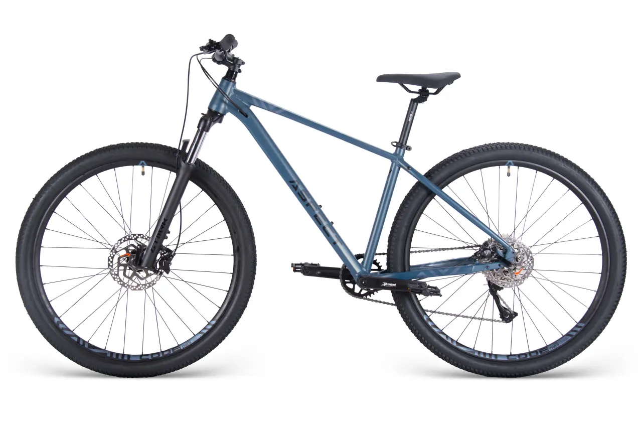 Велосипед ➤ ASPECT 29" NICKEL PRO L серо-синий 1