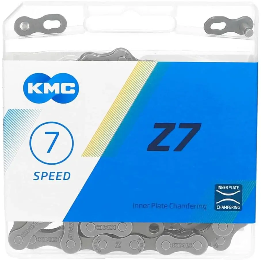 ЦЕПЬ ВЕЛОСИПЕДНАЯ, 7 ск, 1/2"X3/32"X116L RB (В БОКСЕ),Z7RB 1