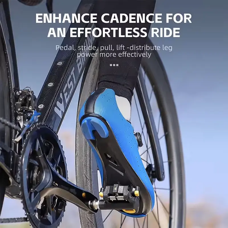 Контактные шоссейные педали WestBiking (стандарт SPD) 5