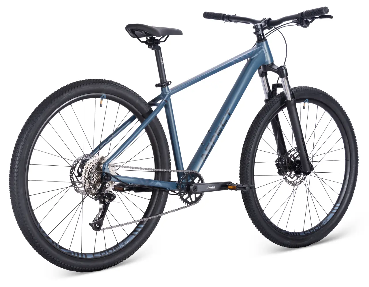 Велосипед ➤ ASPECT 29" NICKEL PRO L серо-синий 3