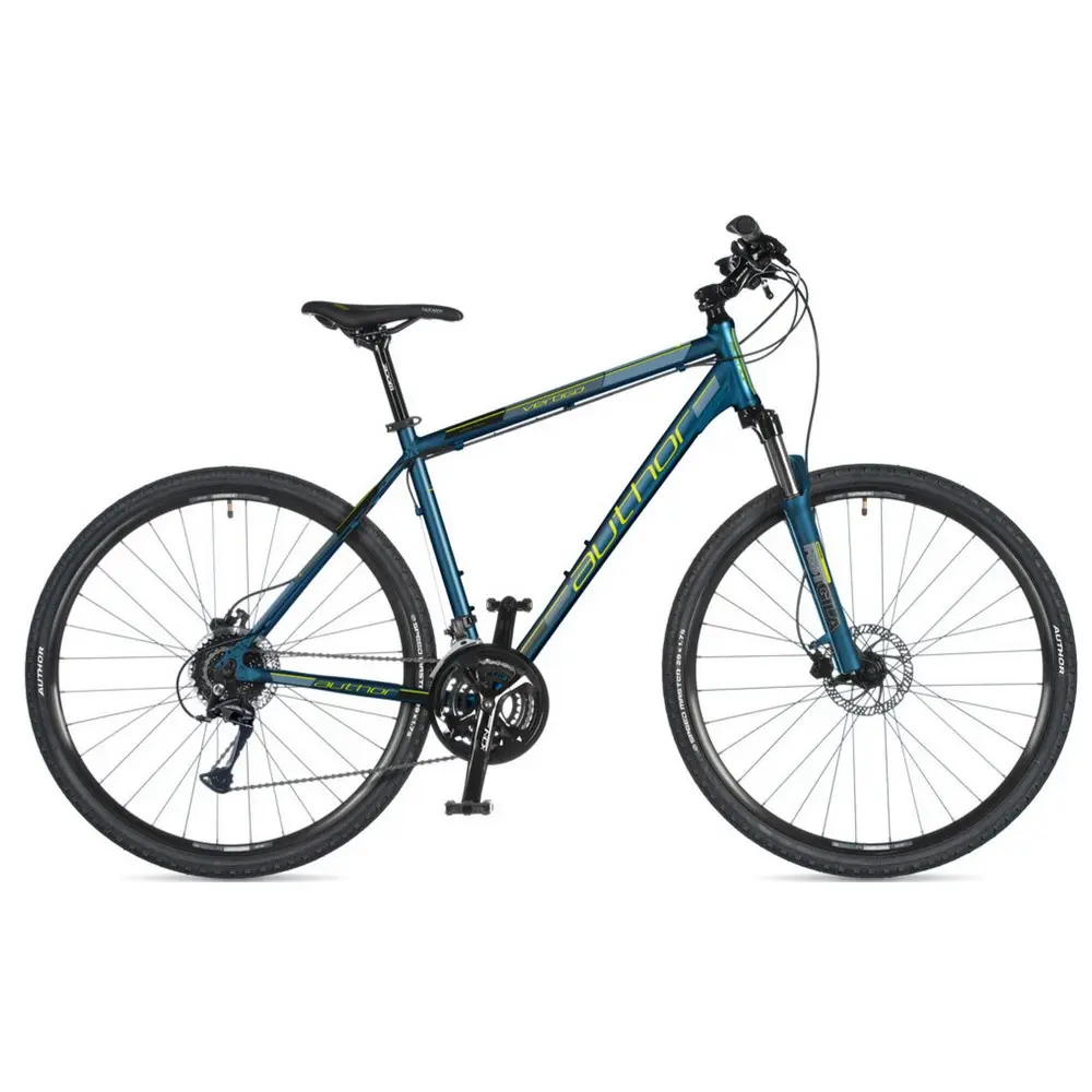 Велосипед Author Vertigo, blue/lime 20" blue/lime 2