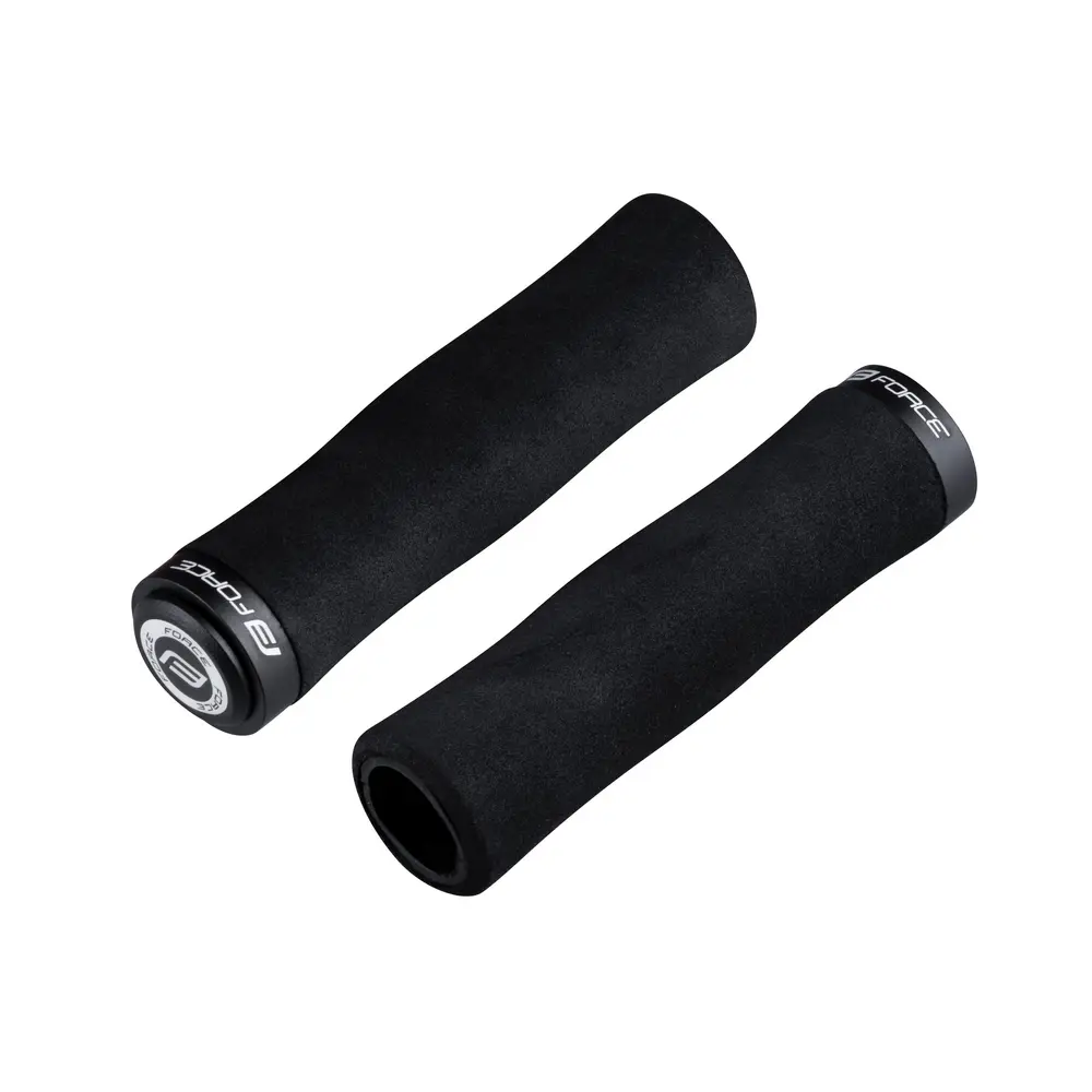 Грипсы Force Eva OneSideLock, black 130mm black 1