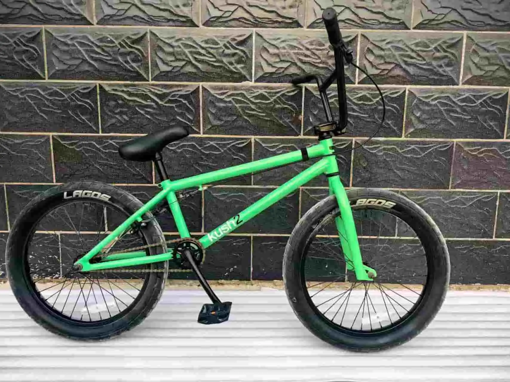 Велосипед подростковый XASTE KUSH 2, 20", рама 9", зеленый 1