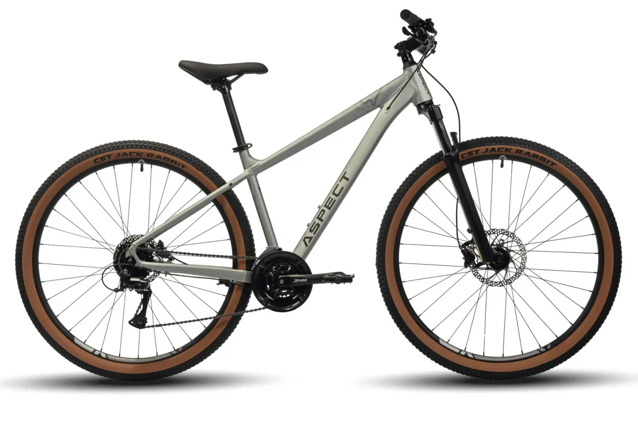 Велосипед Aspect LEGEND 27,5" 2024 (18" бежевый) 1
