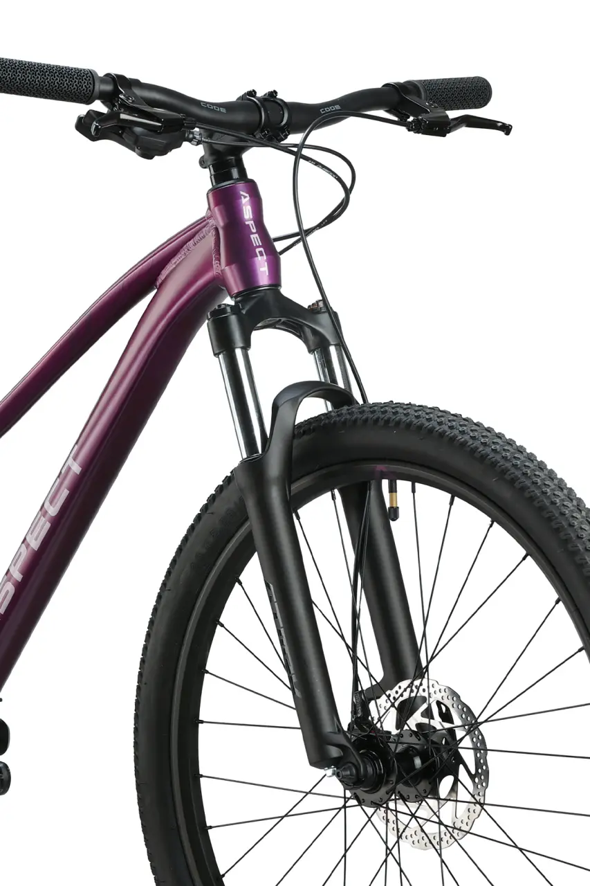 Велосипед ➤ ASPECT 26" ALMA XS темно-фиолетовый 7