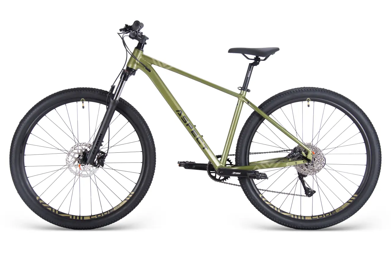 Велосипед ➤ ASPECT 29" NICKEL PRO L зеленый 1