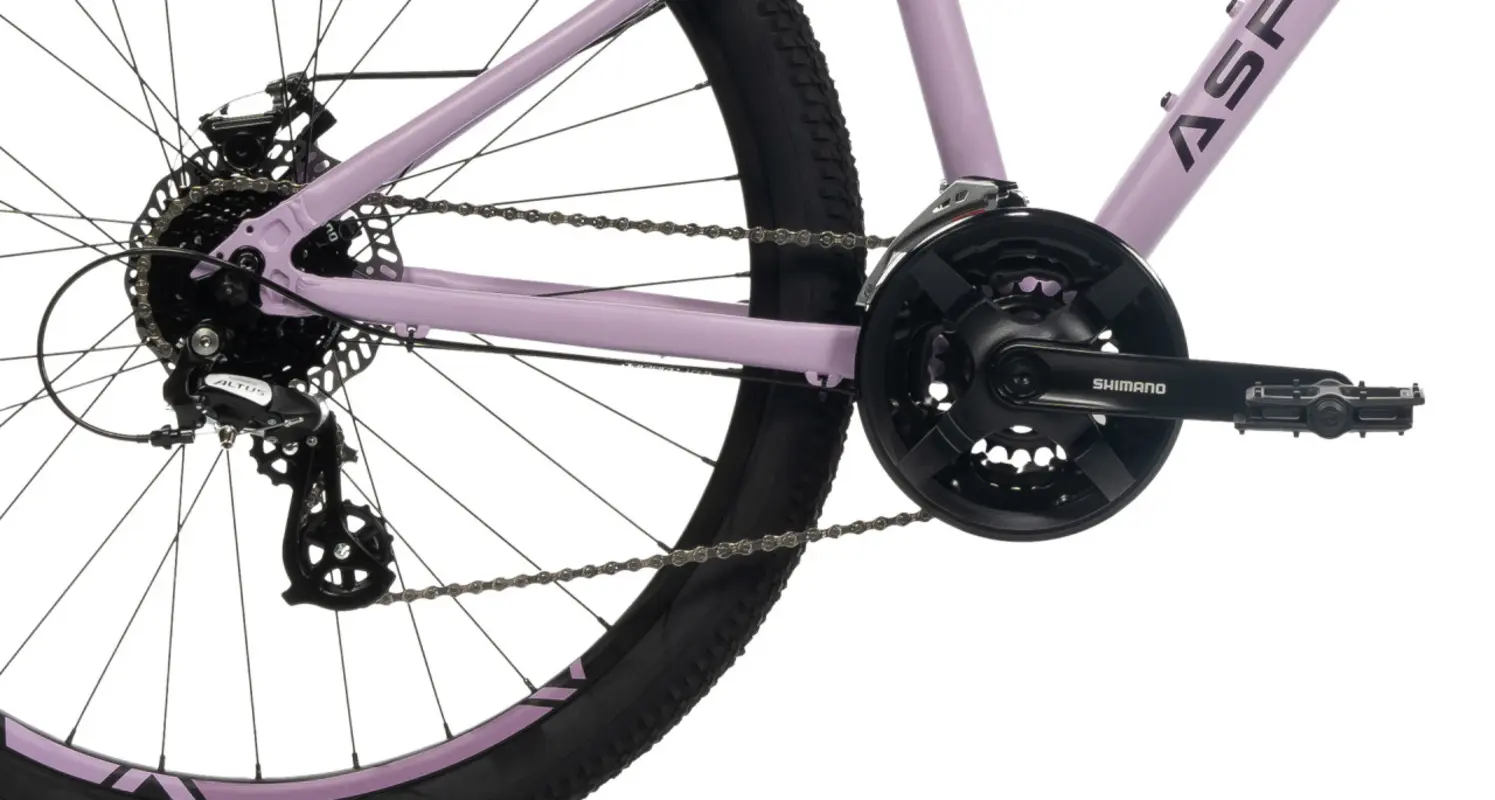 Велосипед Aspect ALMA 27,5" 2024 (16" фиолетовый) 1