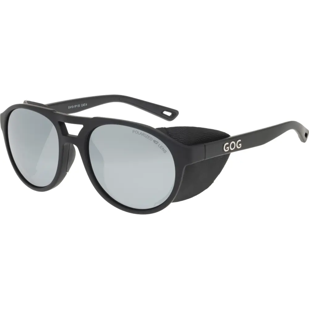 Очки GOG E410-1P Polarized (Линза: reflex silver) n/a matt black 1