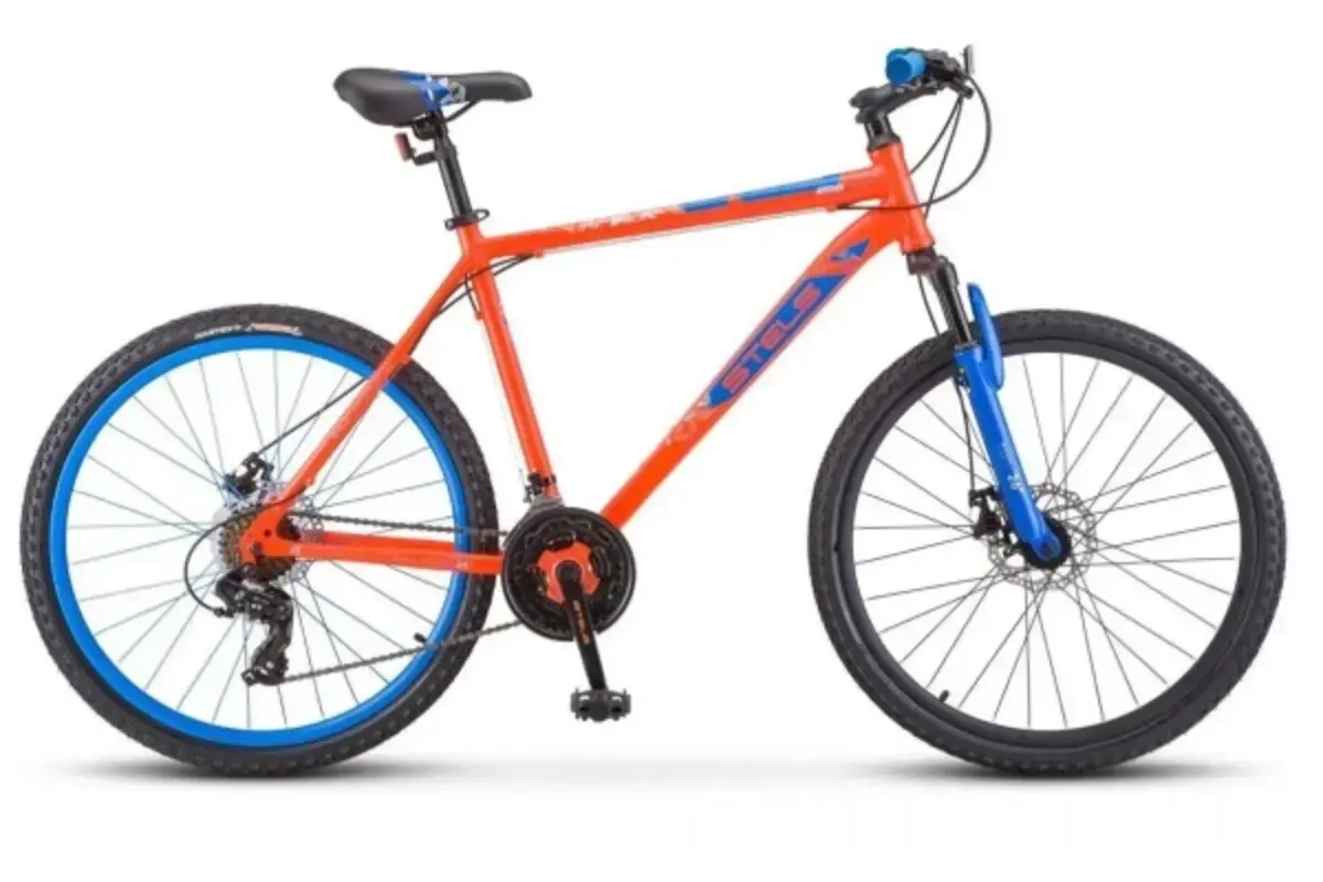 Велосипед ➤ Navigator-500 MD 26" F020, красно-синий 18" 1