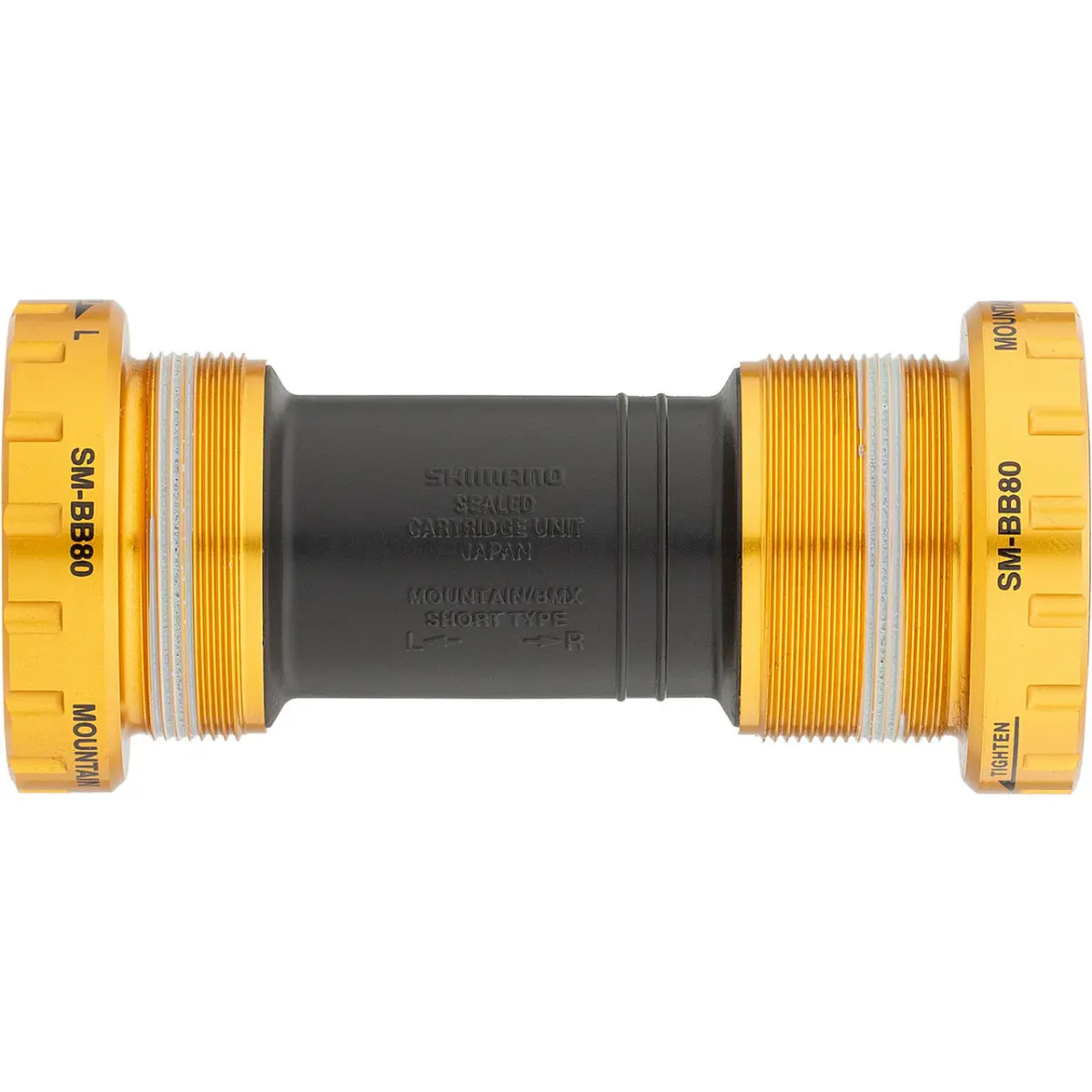 Каретка Shimano SM-BB80,68/73мм, MTB, BSA, Hollowtech II 1