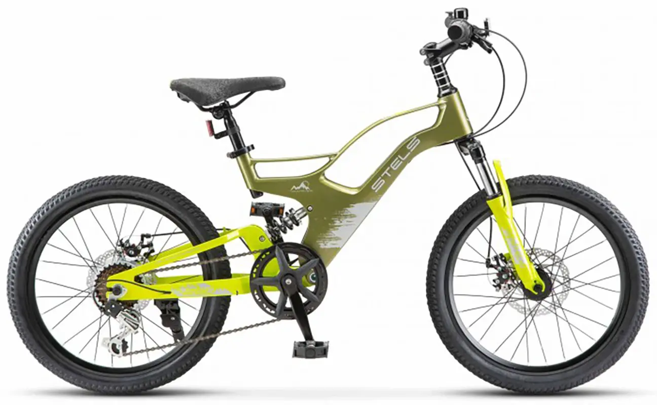 Велосипед ➤ Leader-250 MD 20" Z010 (12.6" Хаки) 1