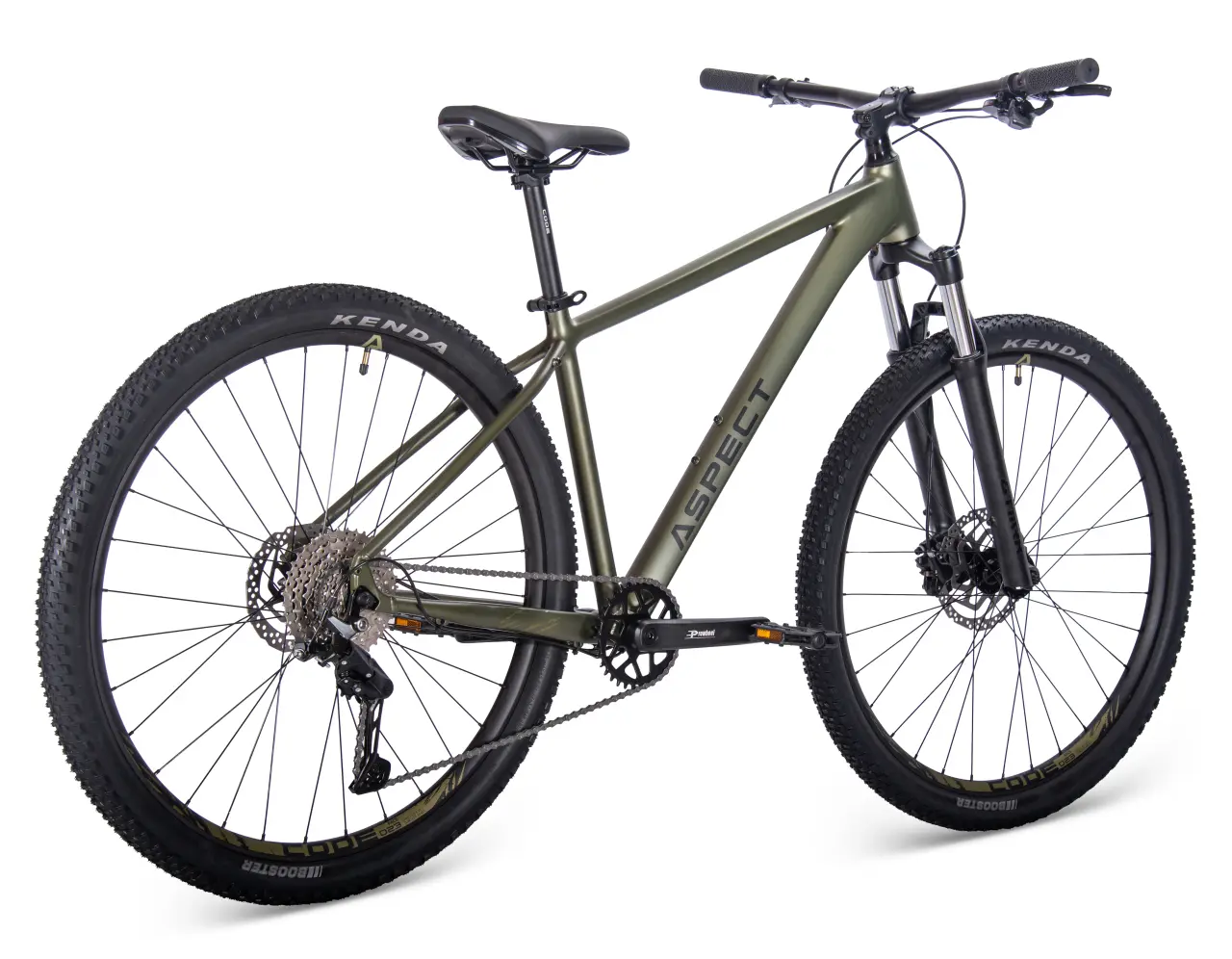 Велосипед ➤Aspect 29" Cobalt XL зелёный 4
