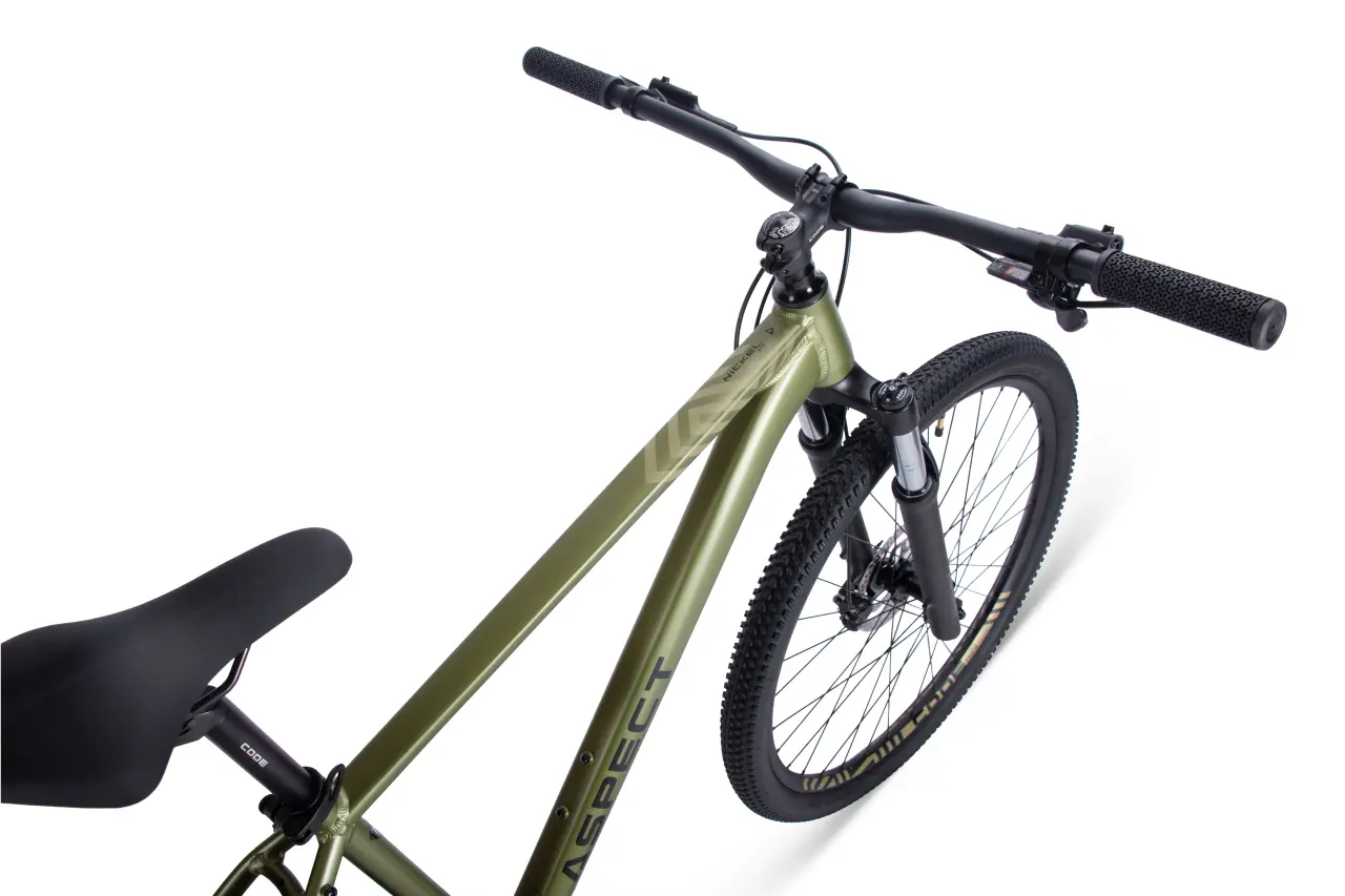Велосипед ➤ ASPECT 29" NICKEL PRO L зеленый 7