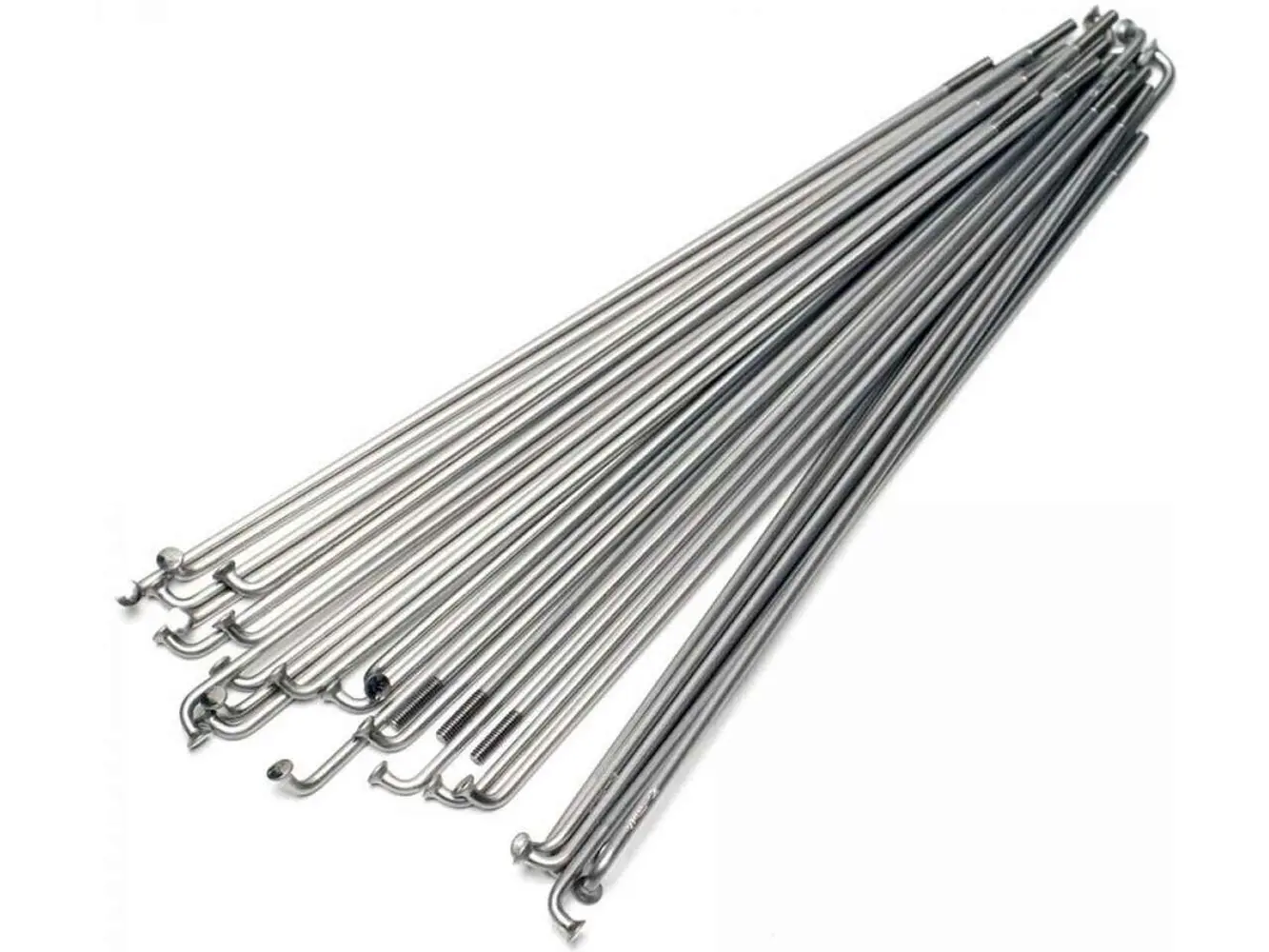 Спицы 14G x 293мм + головки 12мм (144 шт., серебристый) 1