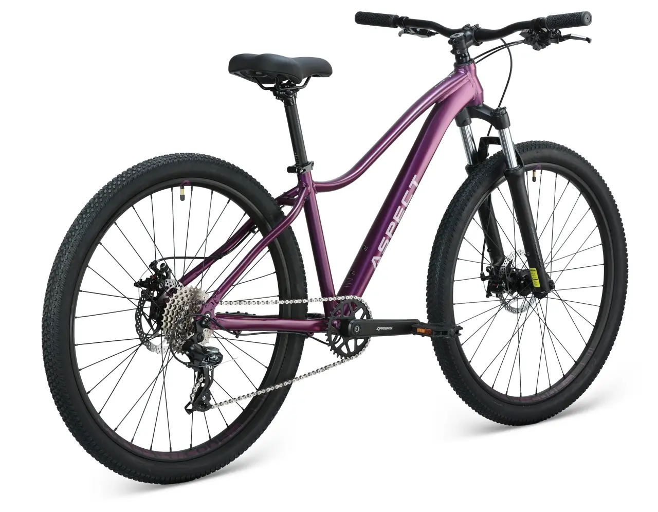 Велосипед ➤ ASPECT 27,5" ALMA M темно-фиолетовый 4