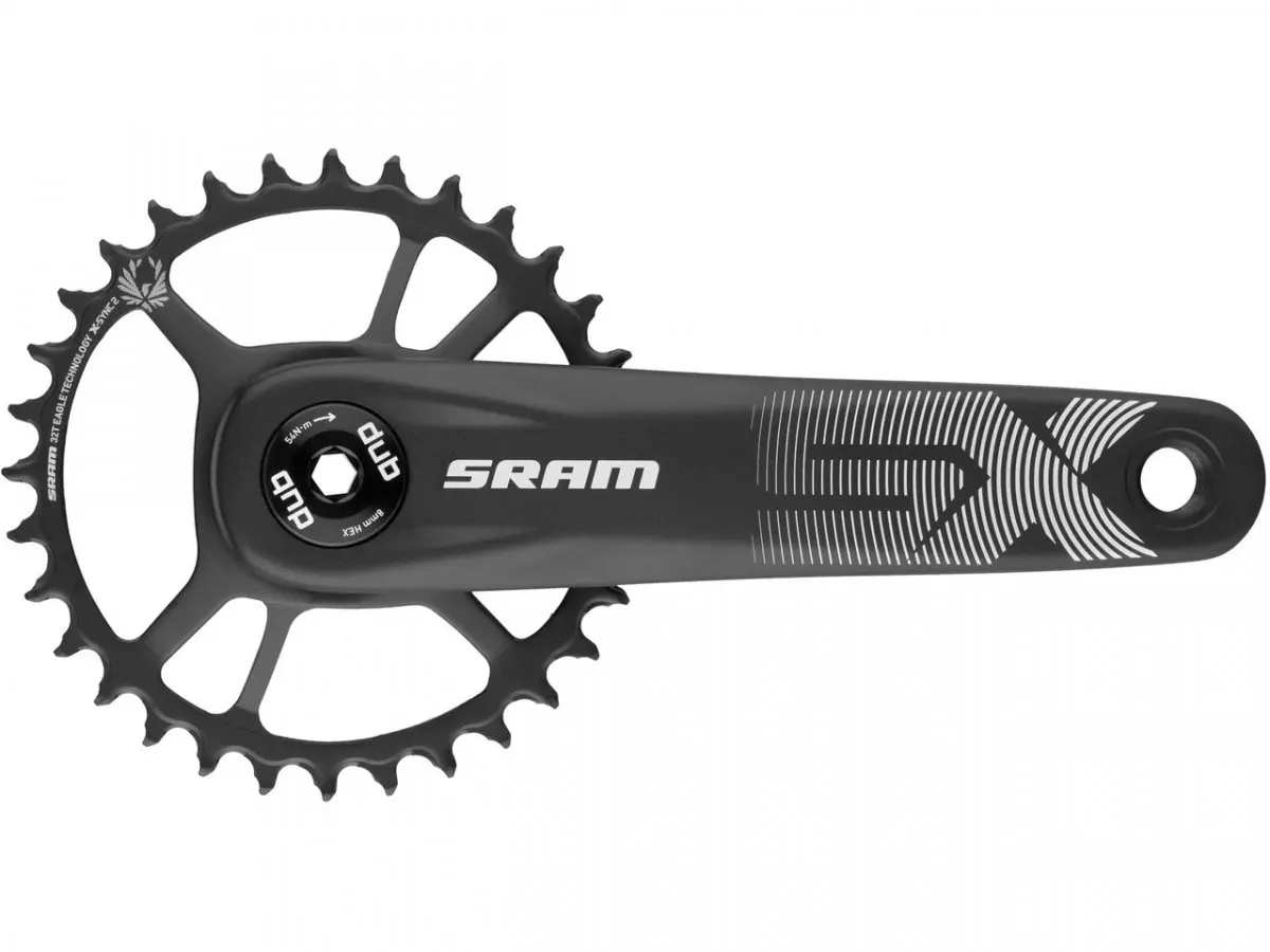 Система шатунов SRAM SX Eagle Boost DUB X-SYNC 2 Direct Mount, 32T (черный/165мм 32T ) 1