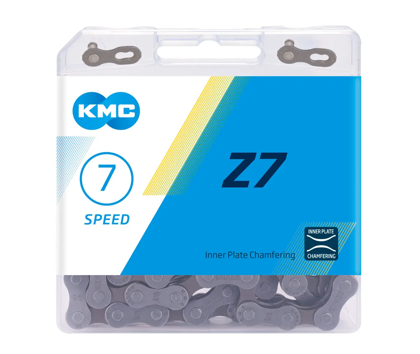 Цепь KMC Z7 (116 зв., серый/коричневый) 1