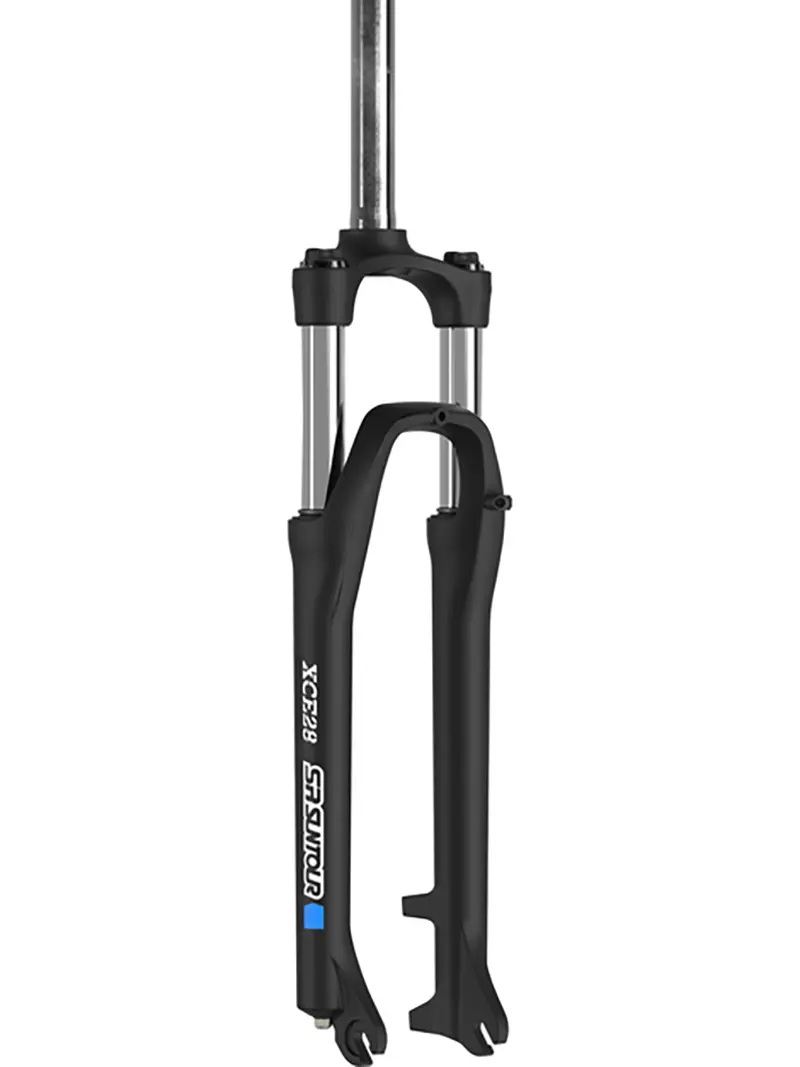 Вилка SR Suntour, 27,5" XCE28 P, 1-1/8" (TS), ход 100мм, QR, V-BRAKE, черная мат. 1