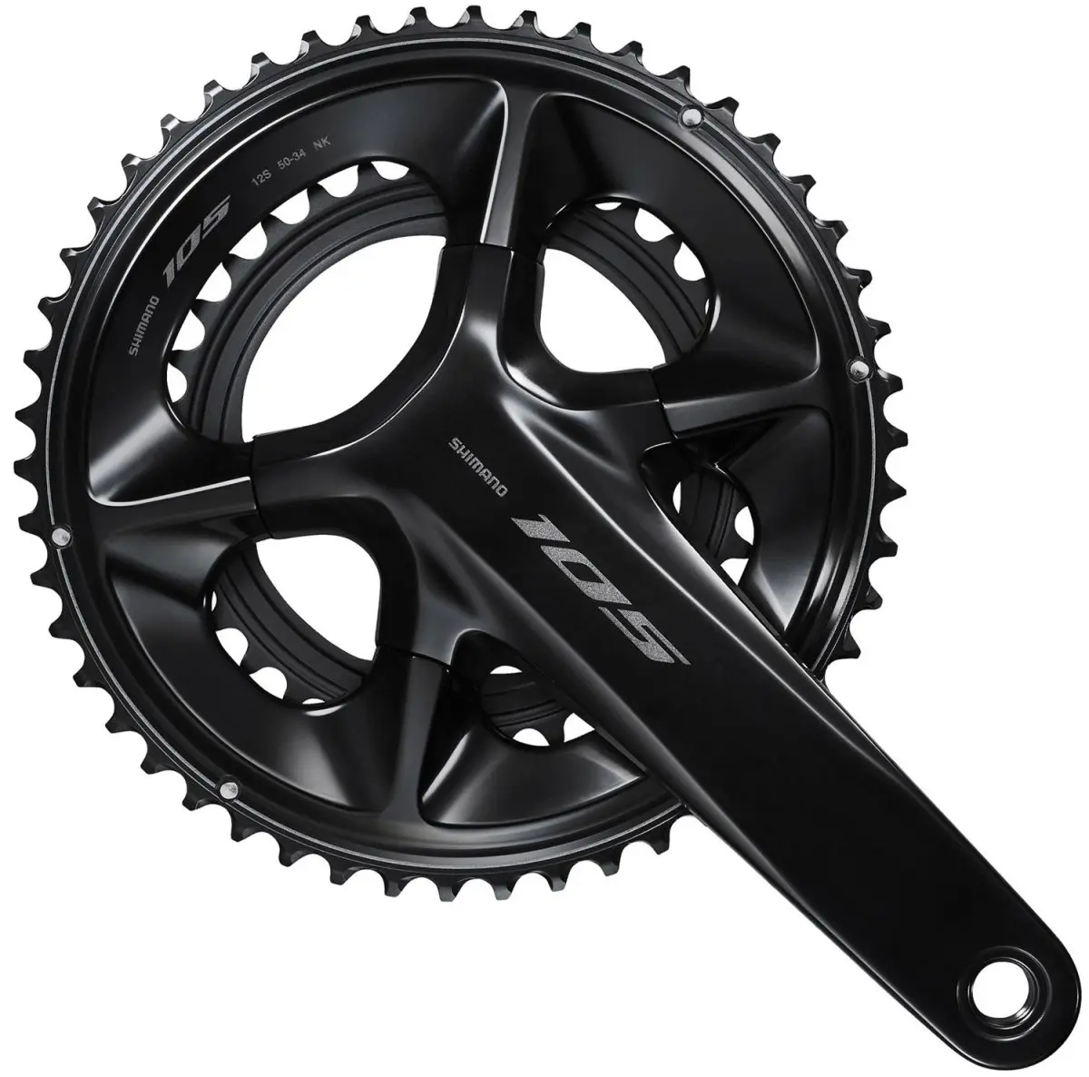 Система шатунов Shimano FC-R7100 (черный/170мм 50-34 ) 1