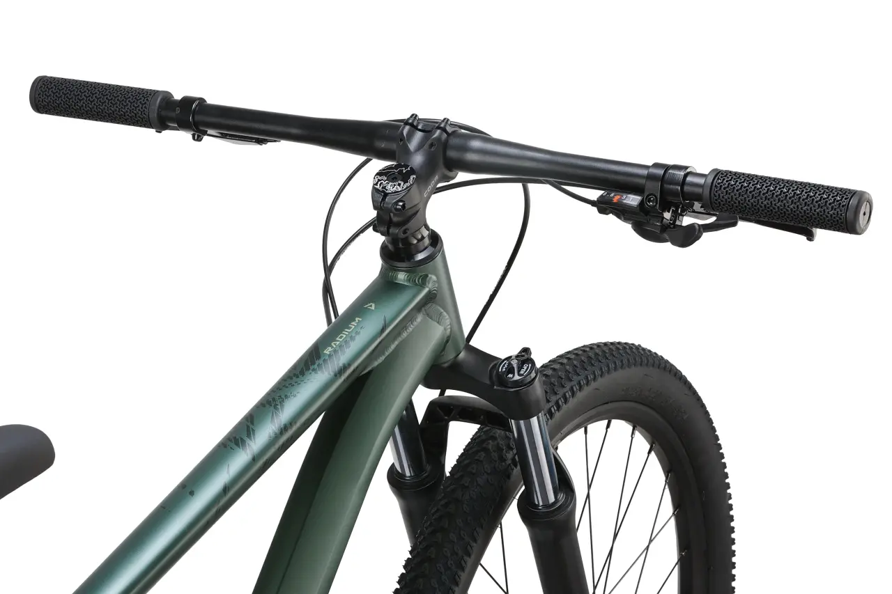 Велосипед Aspect RADIUM 27,5" (2025) M (18") зелёный 9
