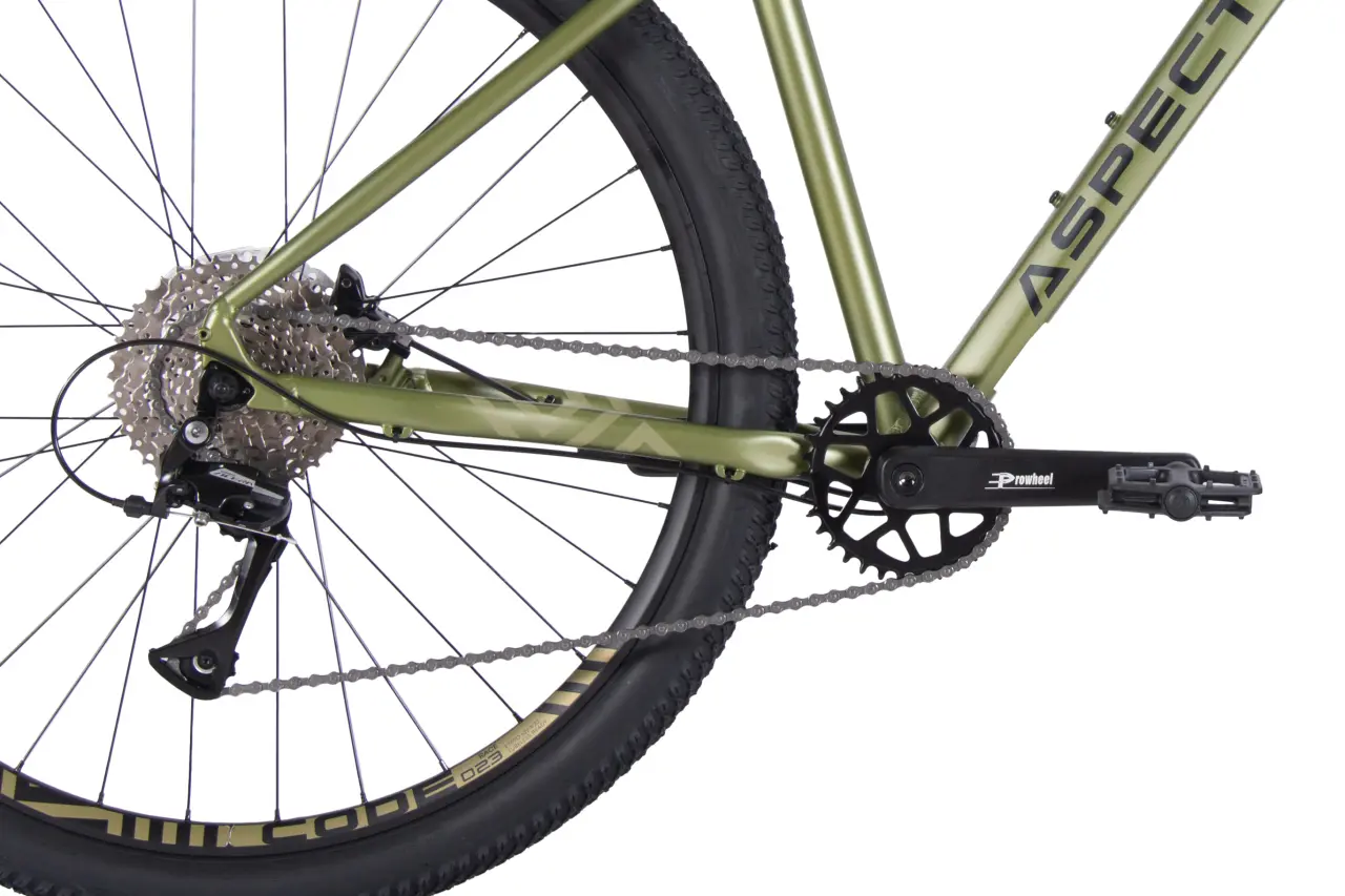 Велосипед ➤ ASPECT 29" NICKEL PRO L зеленый 4