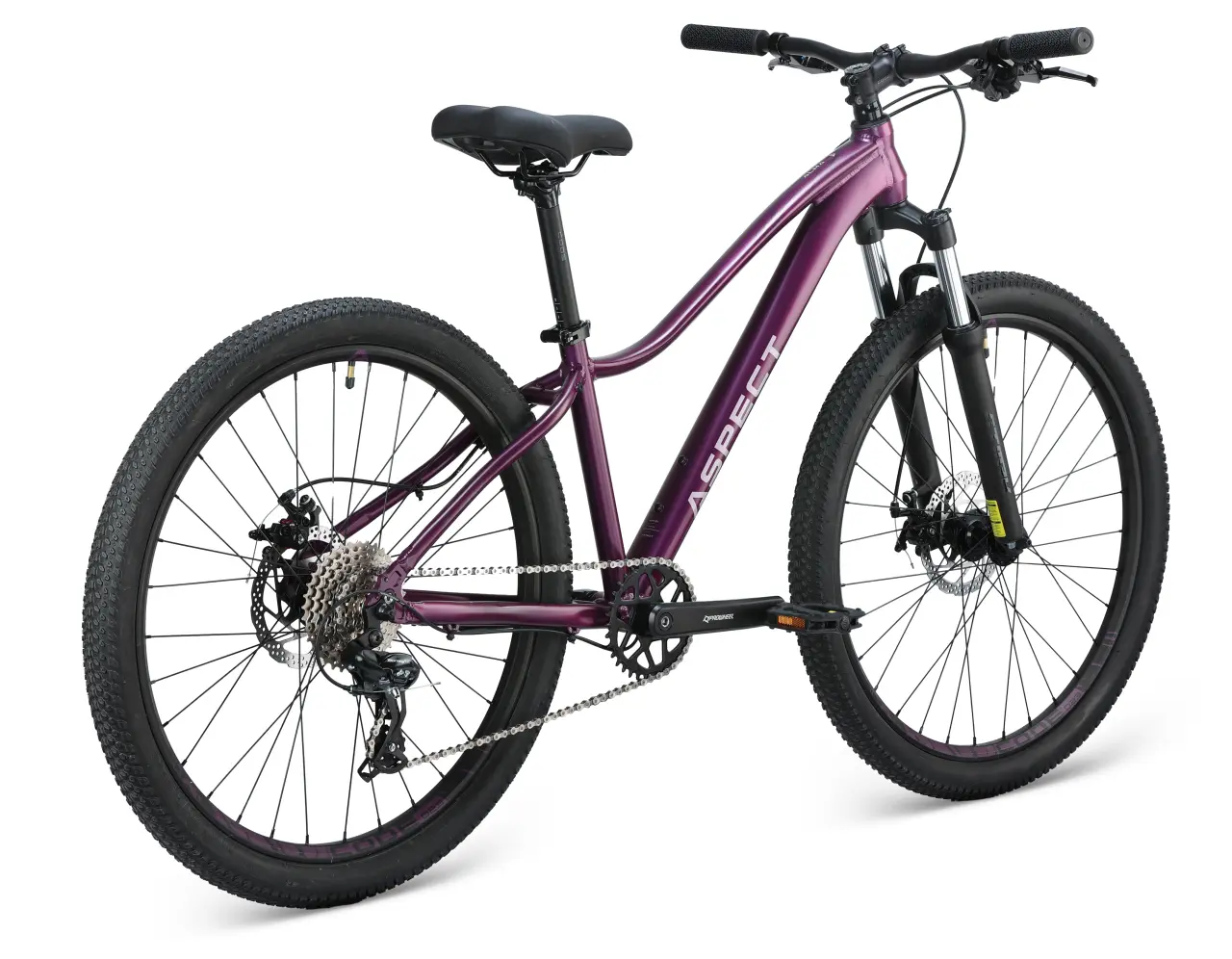 Велосипед ➤ ASPECT 26" ALMA XS темно-фиолетовый 4