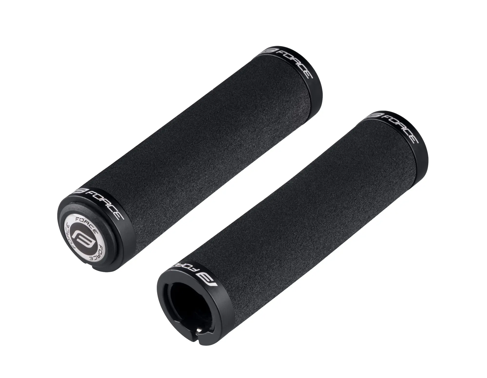 Грипсы для велосипеда FORCE Foam c замком / 38284-F 1