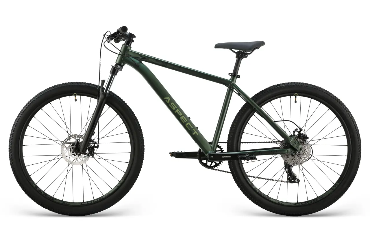 Велосипед Aspect RADIUM 27,5" (2025) M (18") зелёный 3