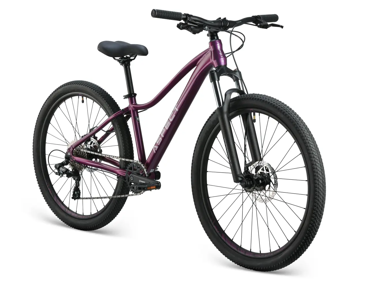 Велосипед ➤ ASPECT 26" ALMA XS темно-фиолетовый 3