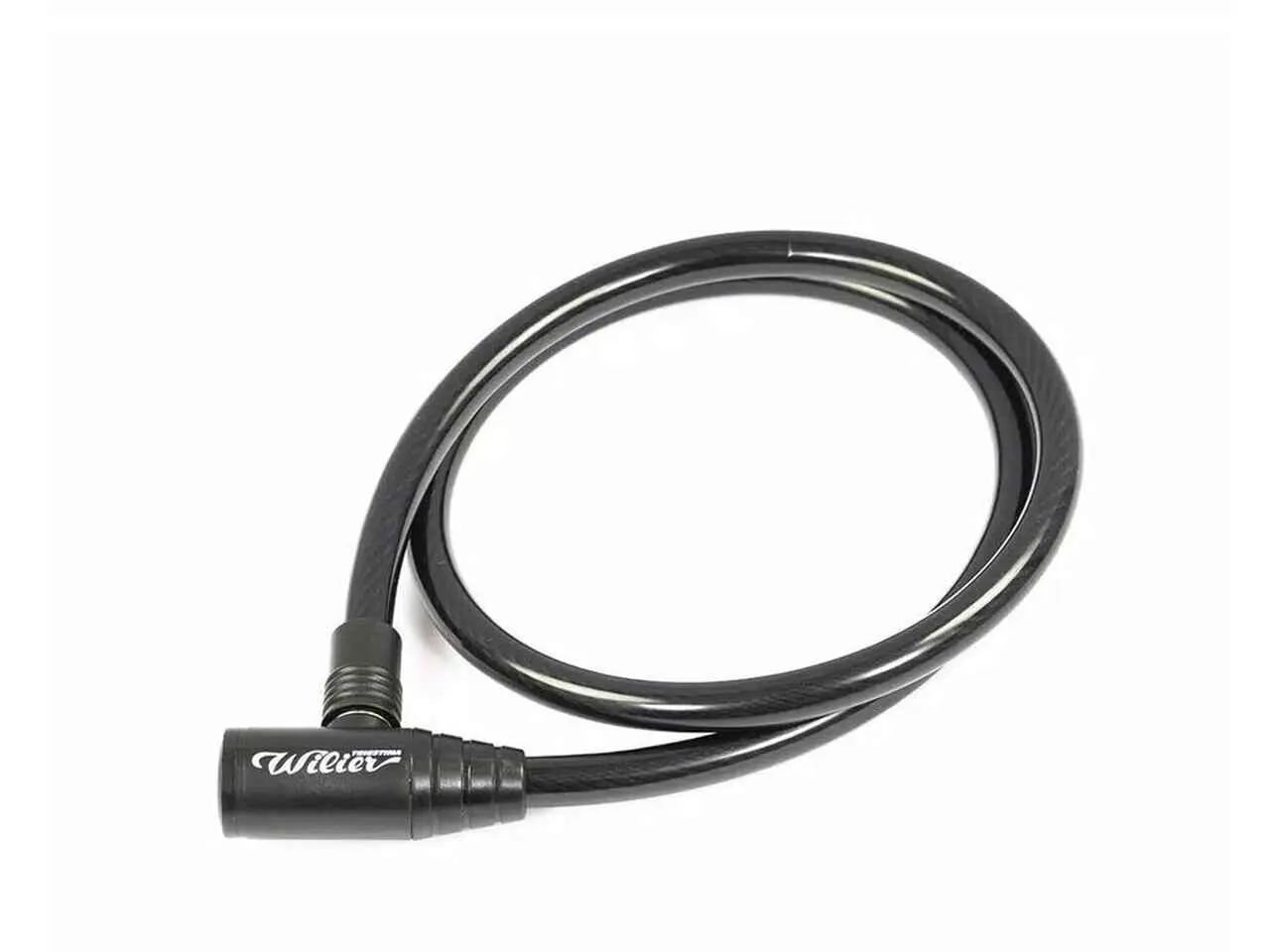 Замок Wilier, 12/900мм, трос, 2 ключа, черный 1