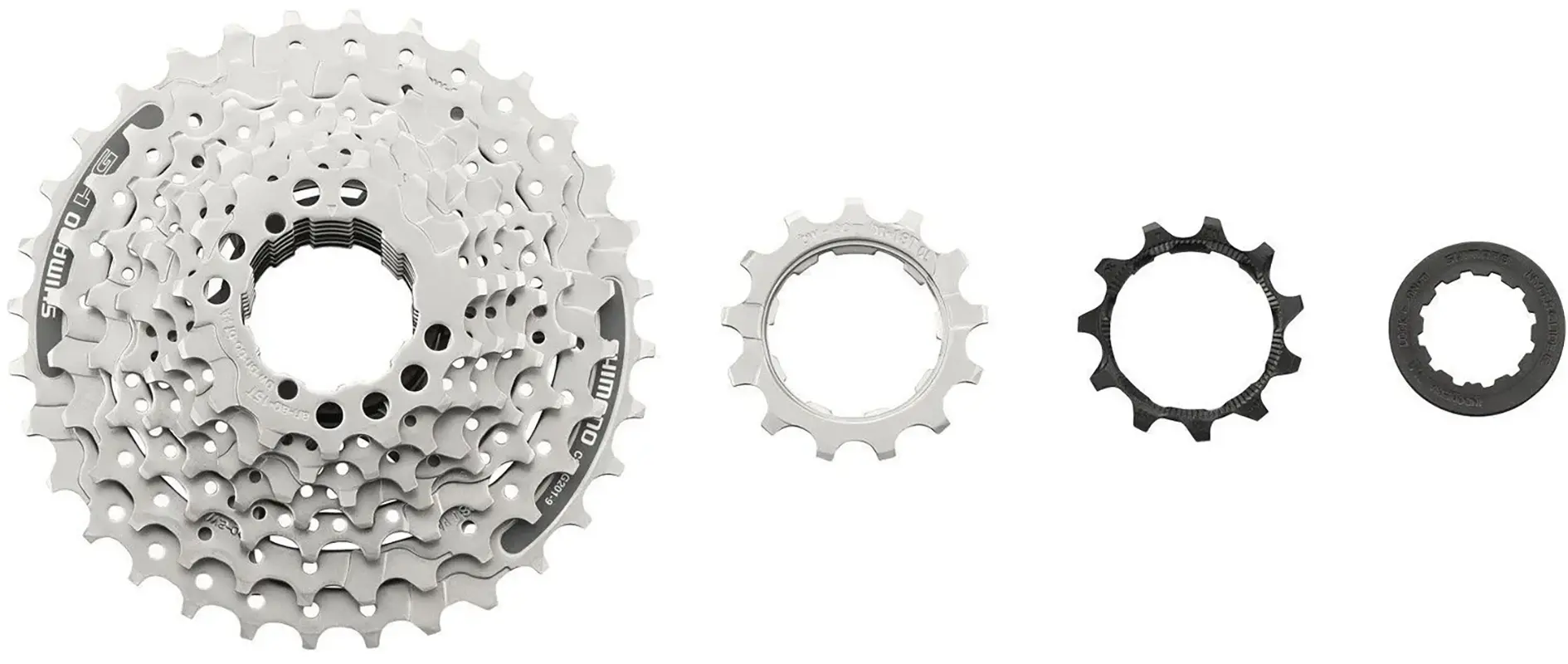 Кассета Shimano Acera, HG201, 9ск, 11-36 серебрит. 3