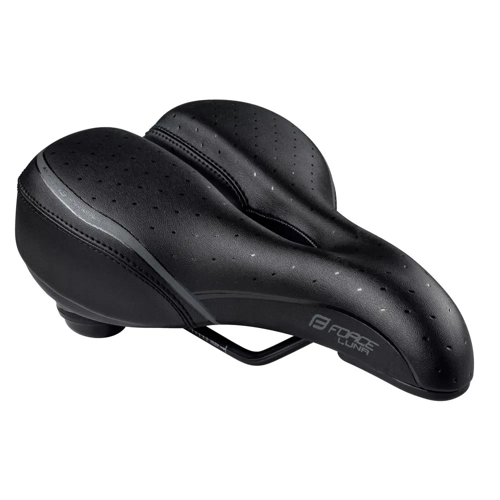 Седло туристическое Force Luna Lady 250x175mm black 1
