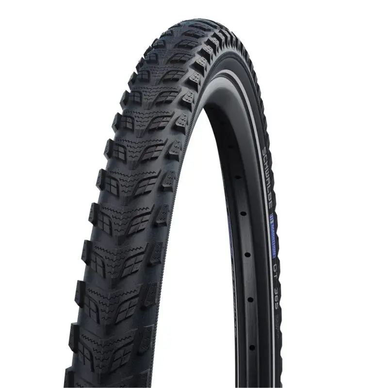 Покрышка Schwalbe, MARATHON GT 365, 700x38C (40-622), DualGuard, 850гр, Black-Reflex 1