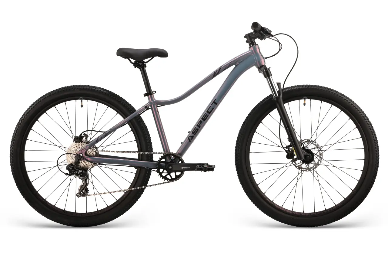 Велосипед ➤ ASPECT 27.5" ALMA PRO M фиолетовый 1