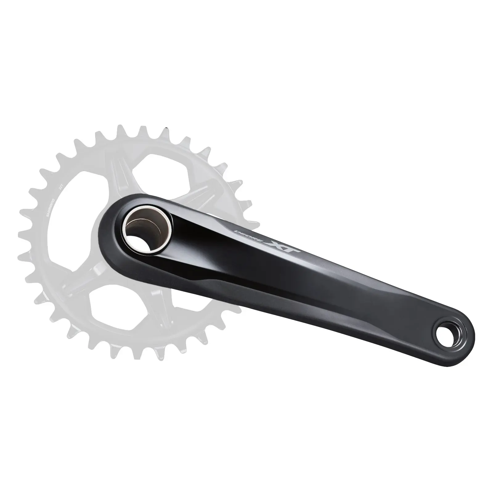 Шатуны Shimano FC-M8100-1, 170мм, Holowtech II, без звезды 1