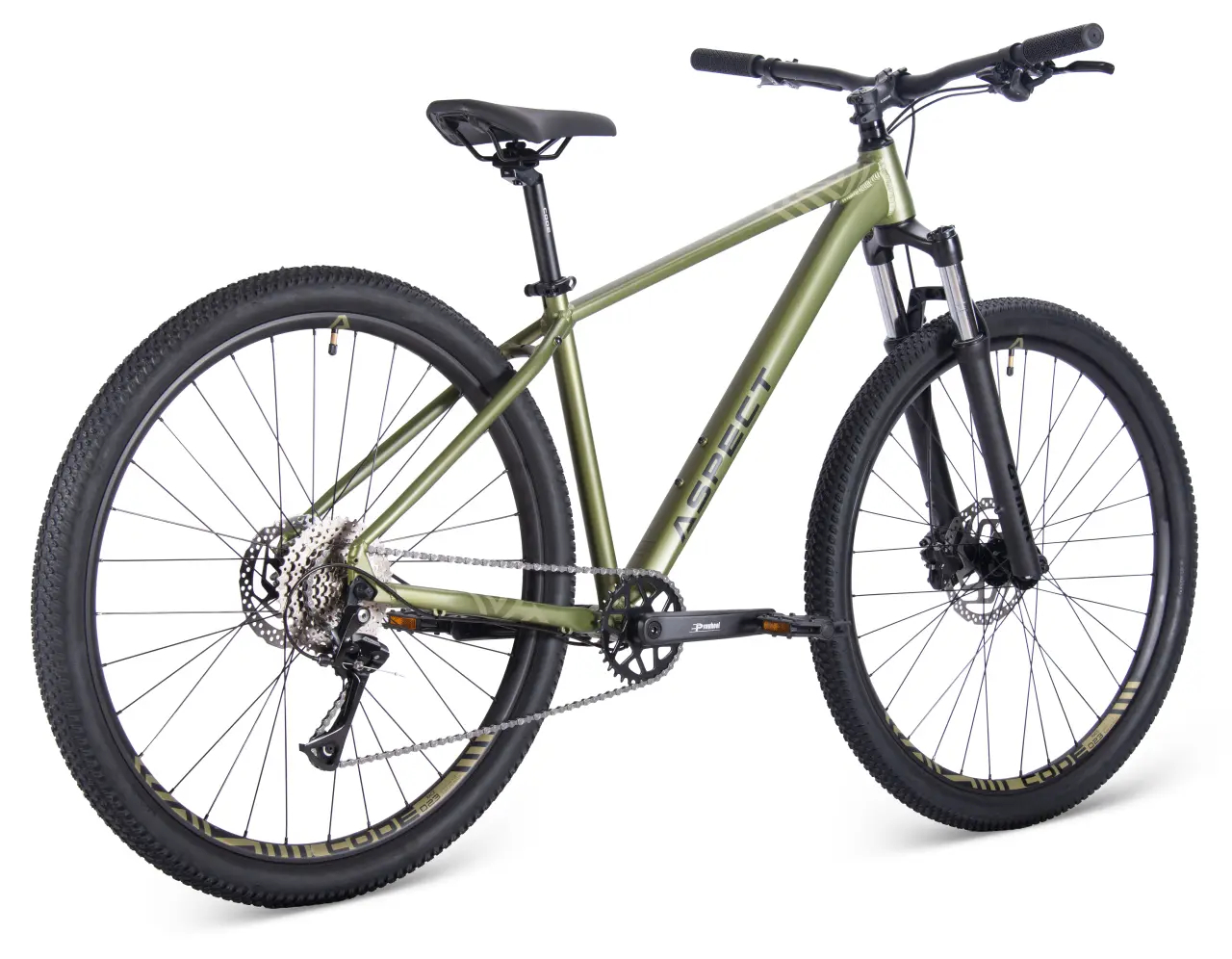 Велосипед ➤ ASPECT 29" NICKEL PRO L зеленый 3