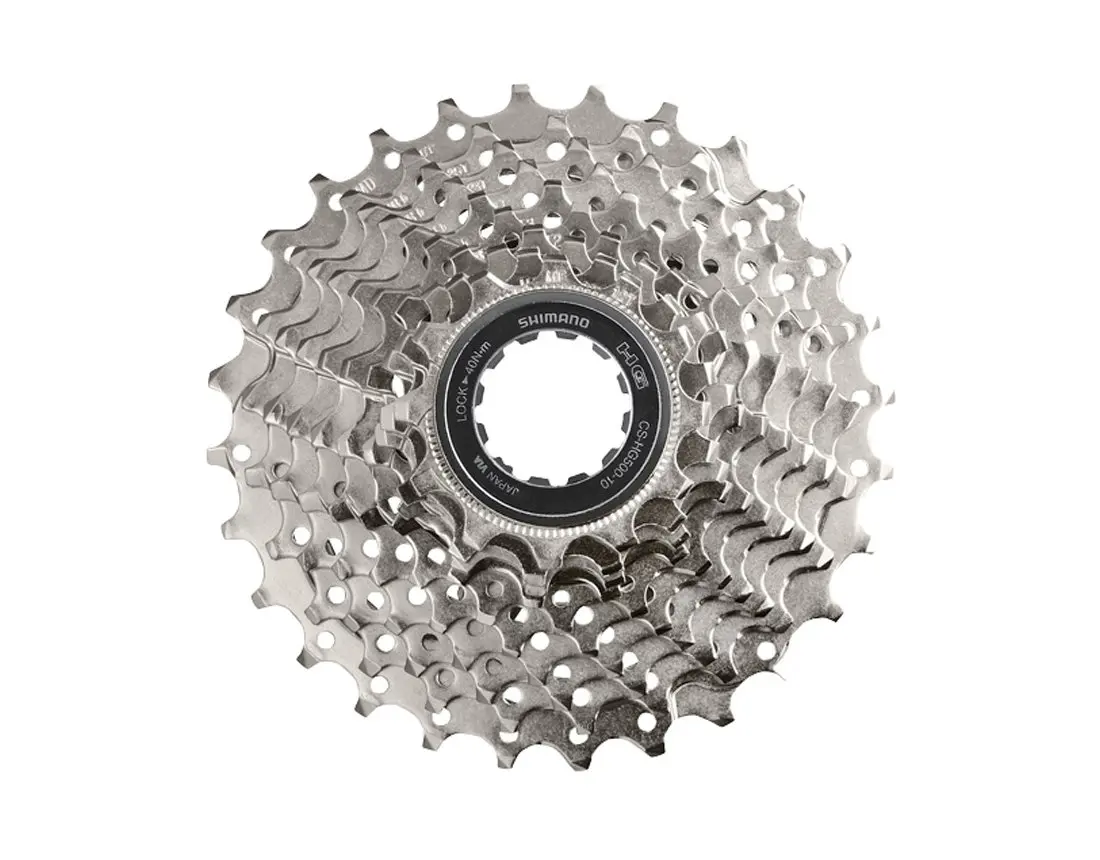 Кассета Shimano CS-HG500-10, 10ск (11-25, серебристый) 1
