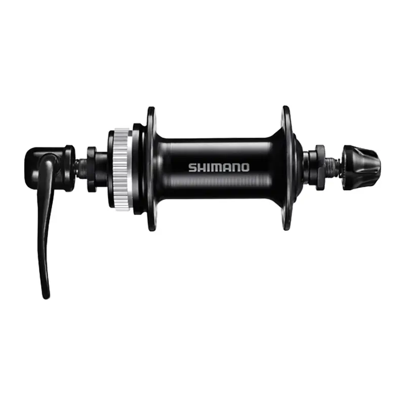 Втулка пер, Shimano TX505, 36 отв, QR, Center Lock, без кожуха, цв. черн.EHBTX505A5 1
